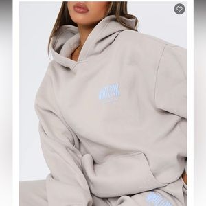 White Fox Archive 6.0 Oversized Hoodie Dove